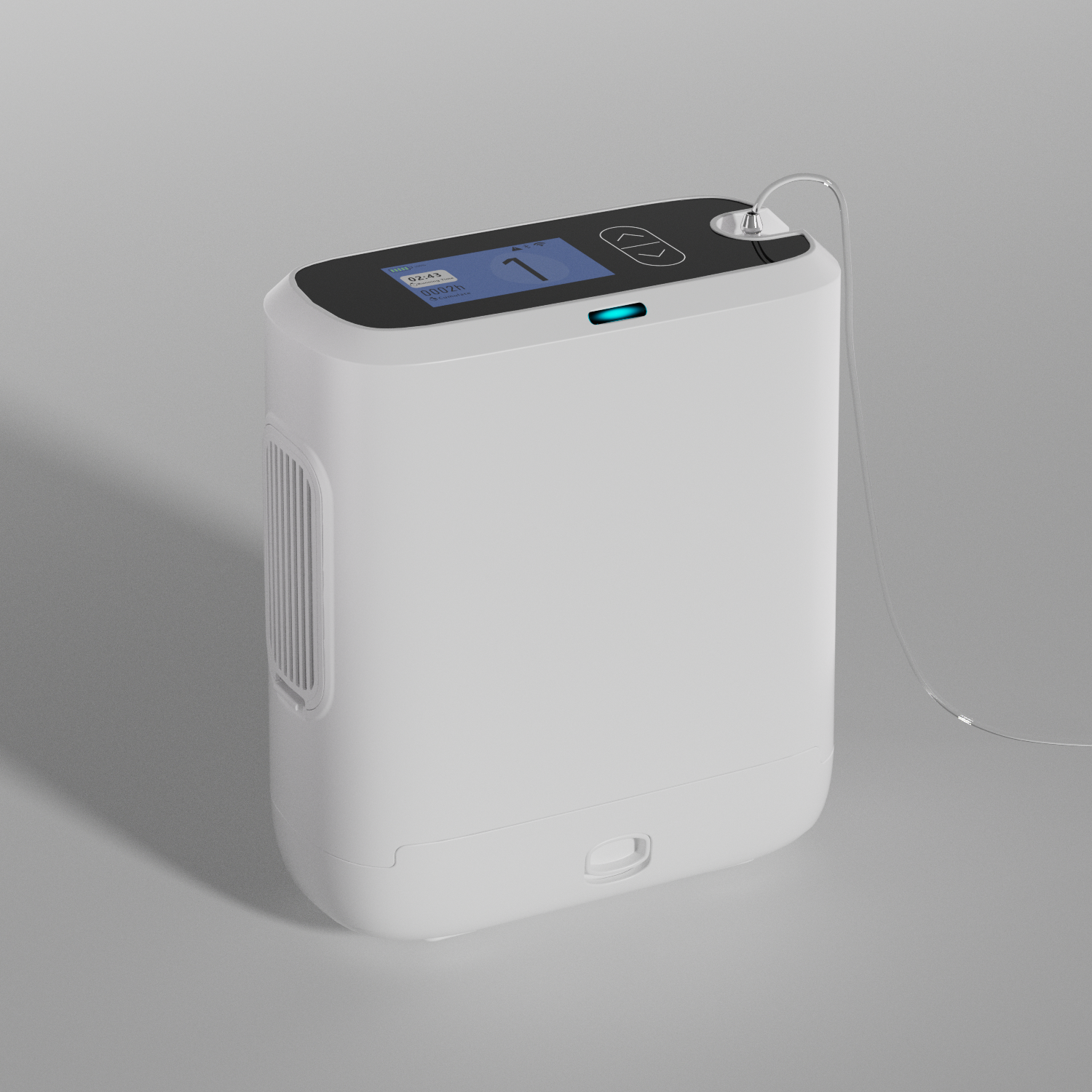 portable oxygen concentrator with battery