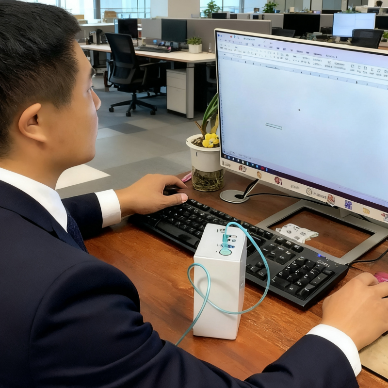 1L 2L 3L Adjustable Flow Portable Oxygen Concentrator with Battery POC-01A