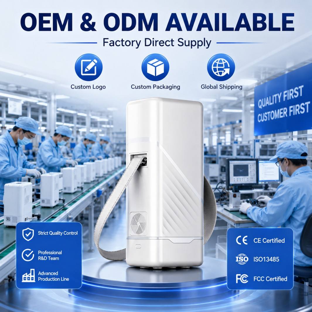 Portable Oxygen Concentrator Constant Flow Battery Backup 1009S