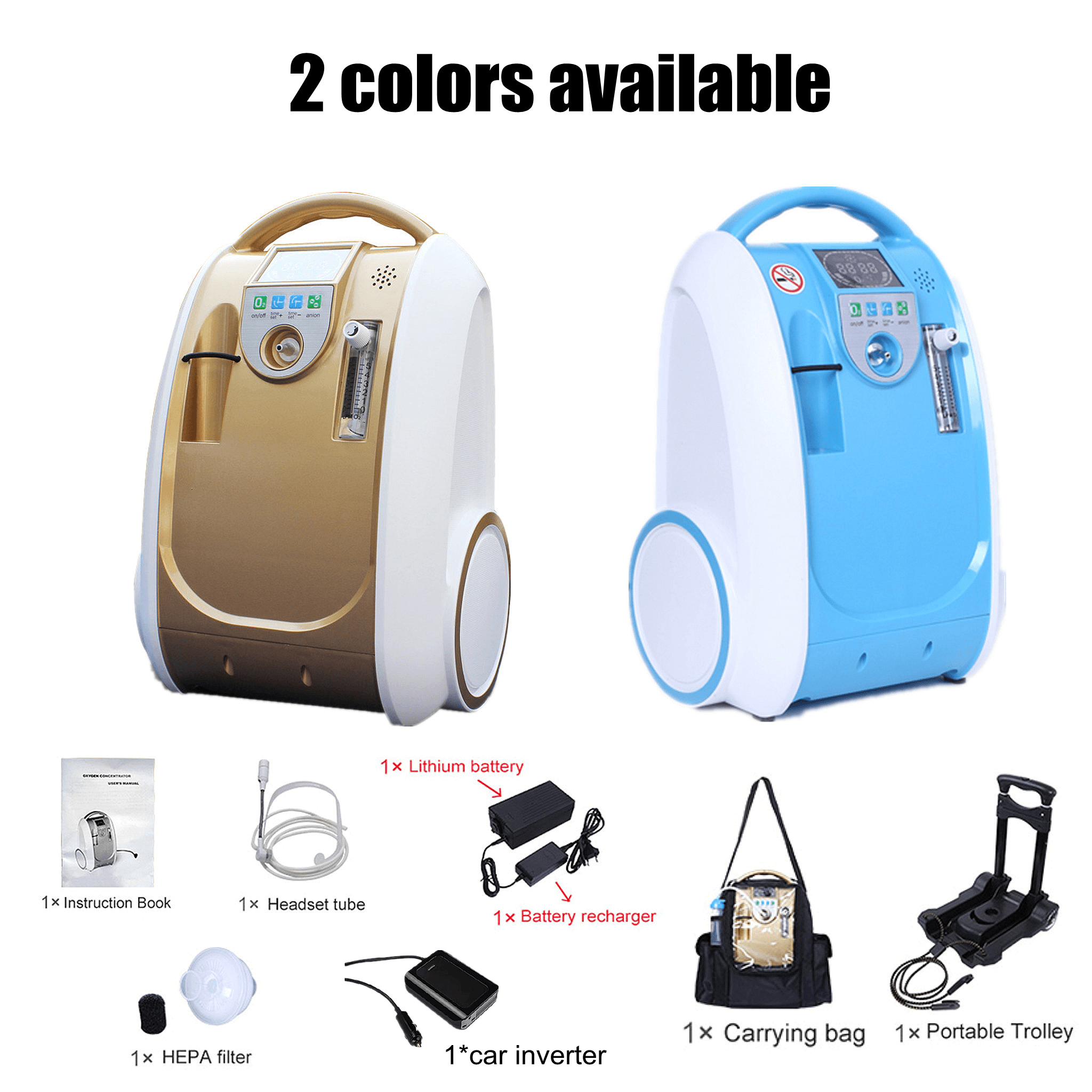 portable oxygen concentrator travel continuously