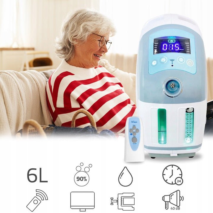 6L Oxygen Concentrator MAF-006AW - COXTOD