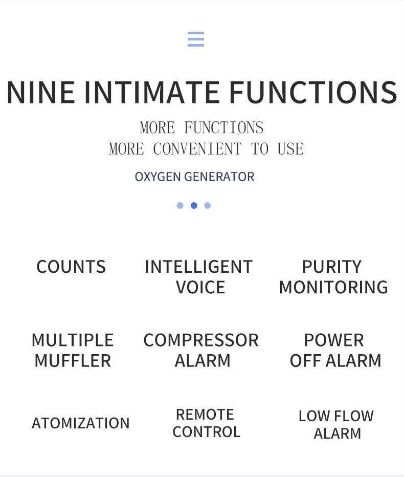7L Home Oxygen Concentrator ZY-1F - COXTOD