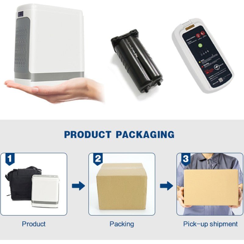 Portable Pulse Oxygen Concentrator Build-in Battery - COXTOD