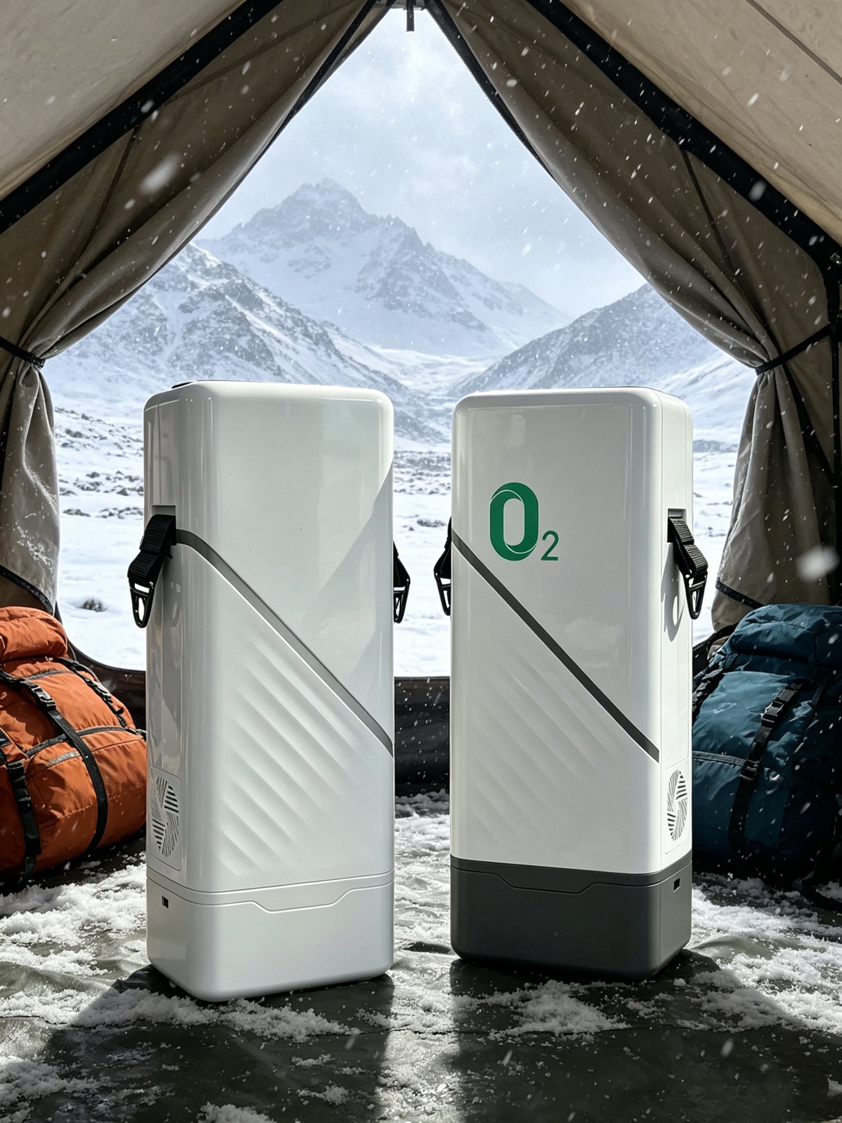 Portable Oxygen Concentrator Constant Flow Battery Backup 1009S