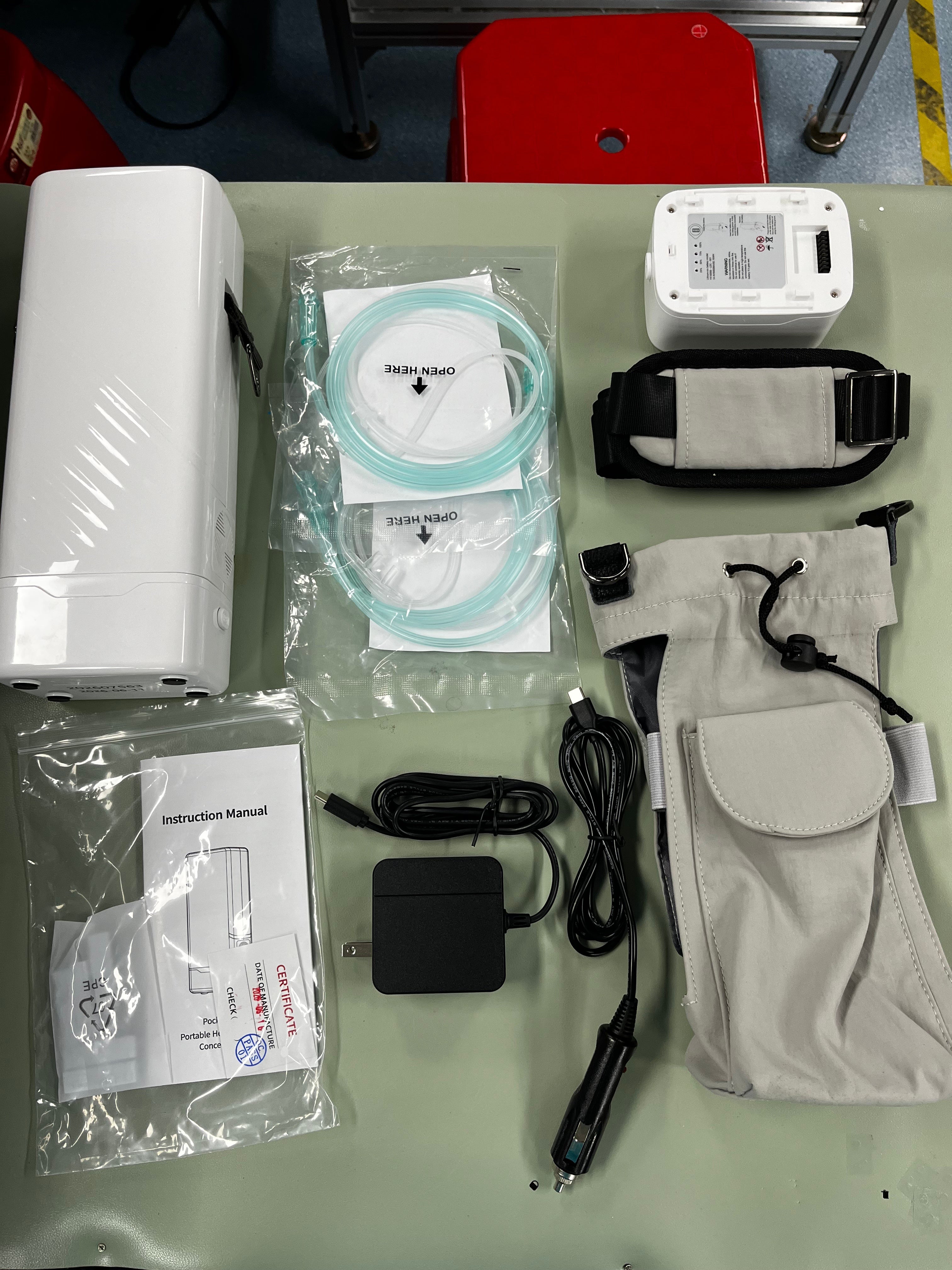 Portable Oxygen Concentrator Constant Flow Battery Backup 1009S