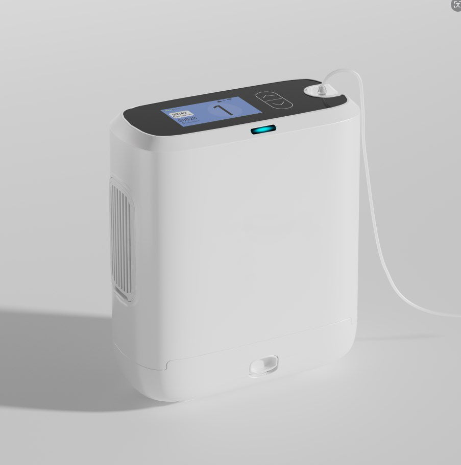 portable oxygen concentrator with battery