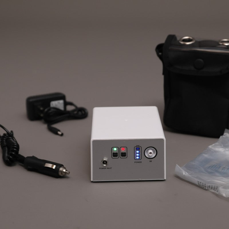 1L 2L 3L Adjustable Flow Portable Oxygen Concentrator with Battery POC-01A