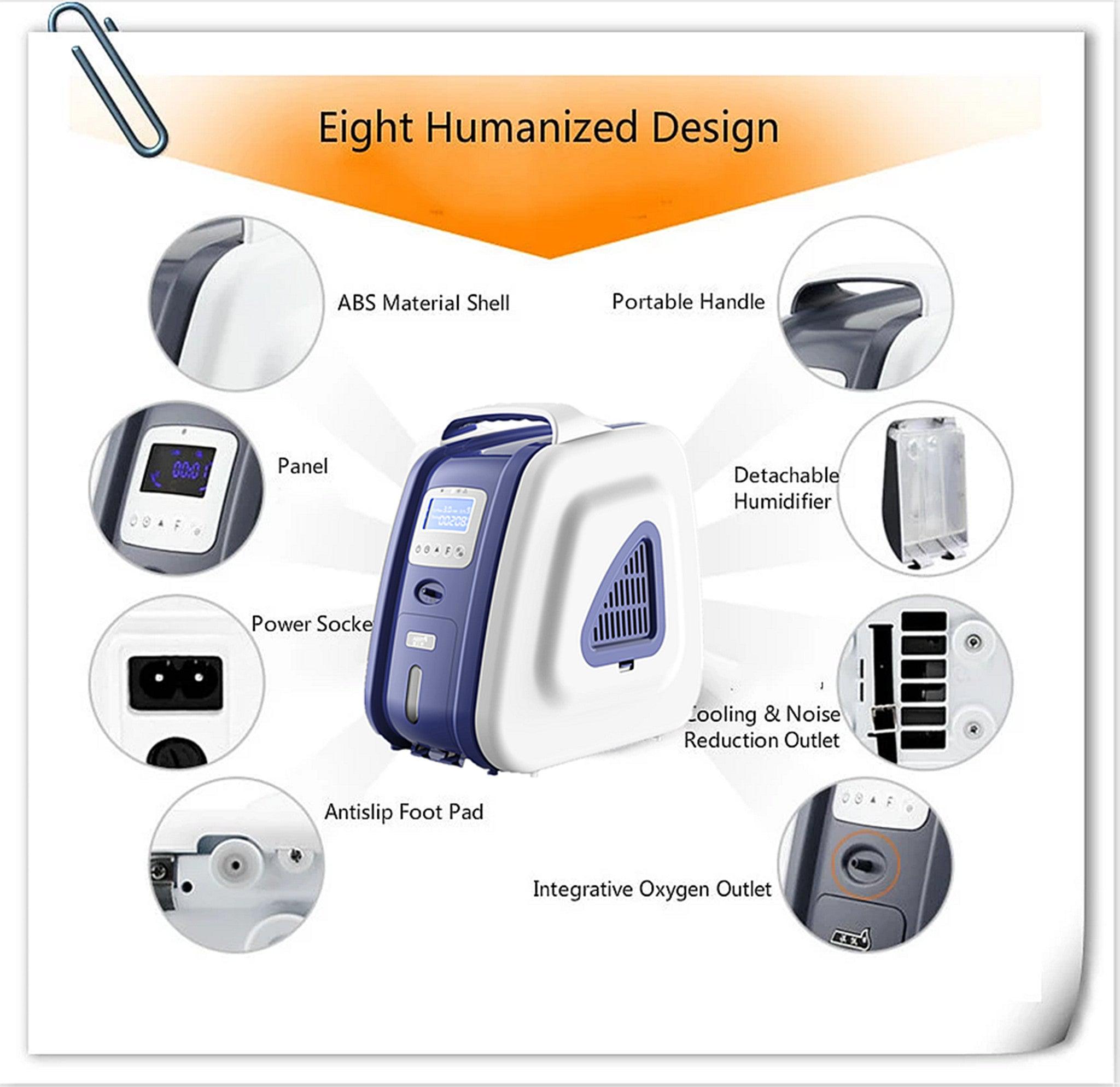 medical grade oxygen concentrator machine