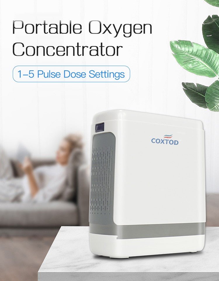 Portable Pulse Oxygen Concentrator Build-in Battery - COXTOD